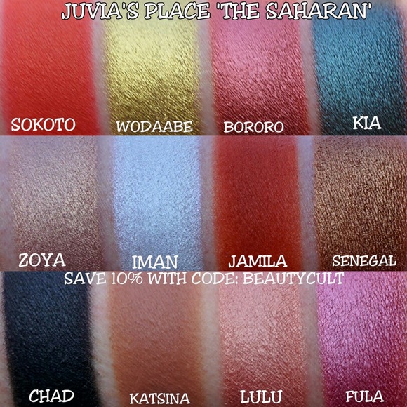 New Juvia’s Place The Saharan Palette - Picture 2 of 8